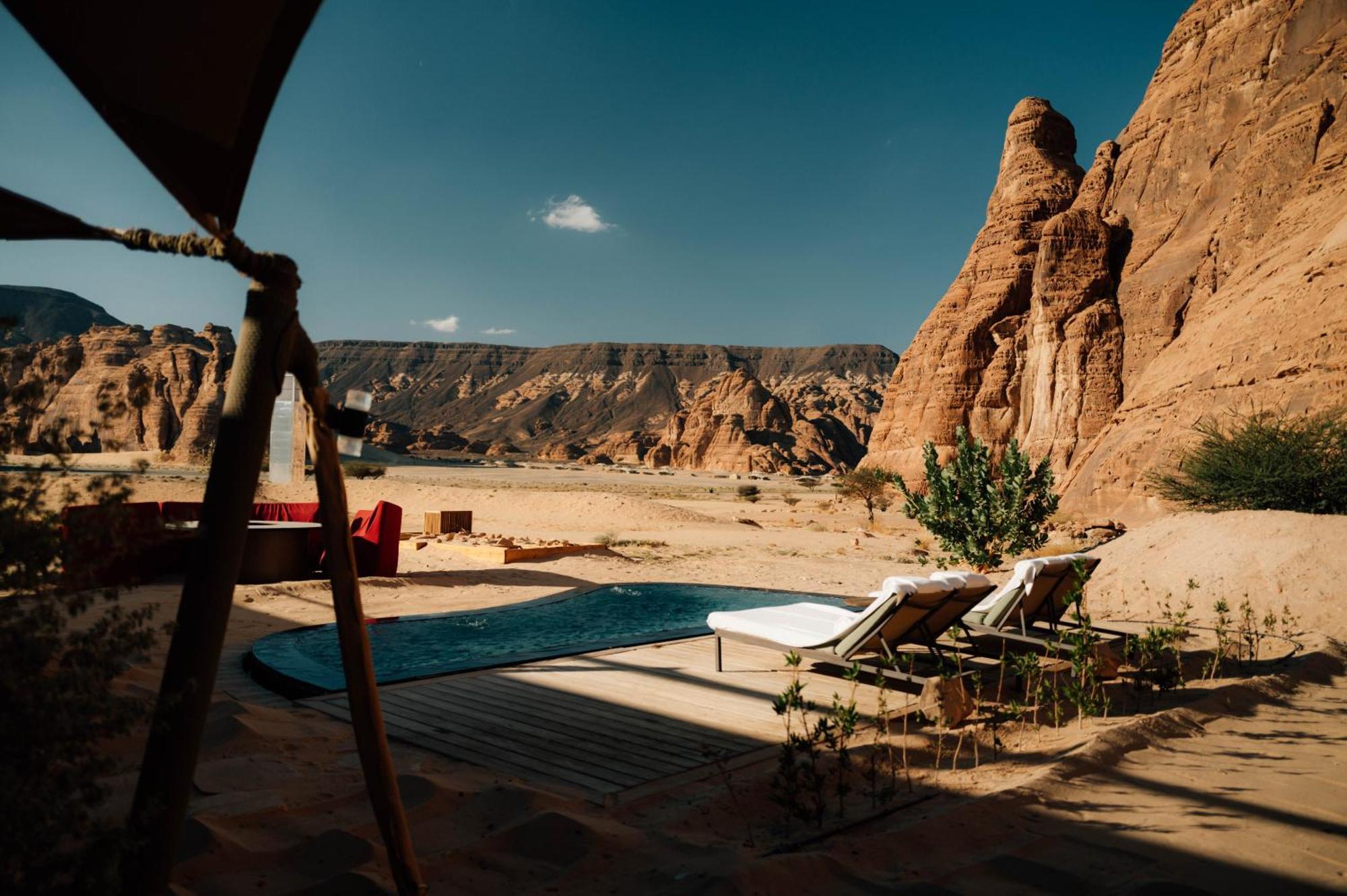 Ashar Tented Resort Al Ula Eksteriør bilde
