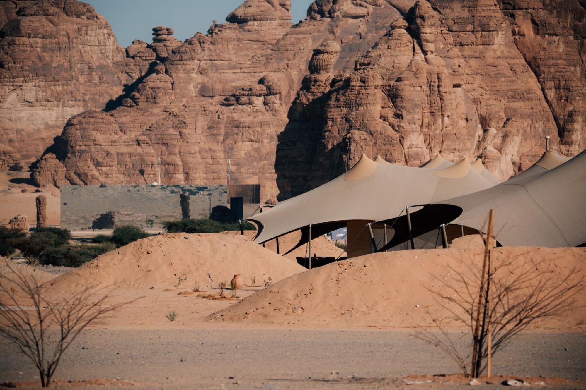 Ashar Tented Resort Al Ula Eksteriør bilde